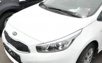 Резинки ГИБРИДНЫХ щеток стеклоочистителей  Kia Cee'd 2 (26"-650мм.+ 14"-350мм.)