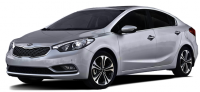 Резинки ГИБРИДНЫХ щеток стеклоочистителей  Kia Cerato 3 (26"-650мм.+ 14"-350мм.)
