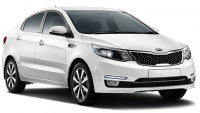 Резинки КАРКАСНЫХ щеток стеклоочистителей  Kia Rio3 (26"-650мм.+ 16"-400мм.)