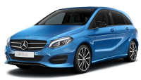 Резинки бескаркасных щеток стеклоочистителей Mercedes-Benz B-Class (W246), (с  11/2011 - н.в.) (26"-650мм.+ 19"-475мм.)
