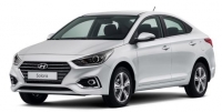 Резинки КАРКАСНЫХ щеток стеклоочистителей Hyundai Solaris 2пок.(2017 г. - )   600мм.+400мм.