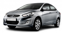 Резинки КАРКАСНЫХ щеток стеклоочистителей Hyundai Solaris (2010 г. - 2017г.) 650мм.+400мм.